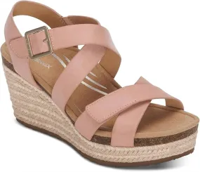 Aetrex - Women's Anna Orthopedic Wedge Sandals