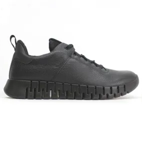 Ecco Gruuv Leather Men's Low Top Trainers