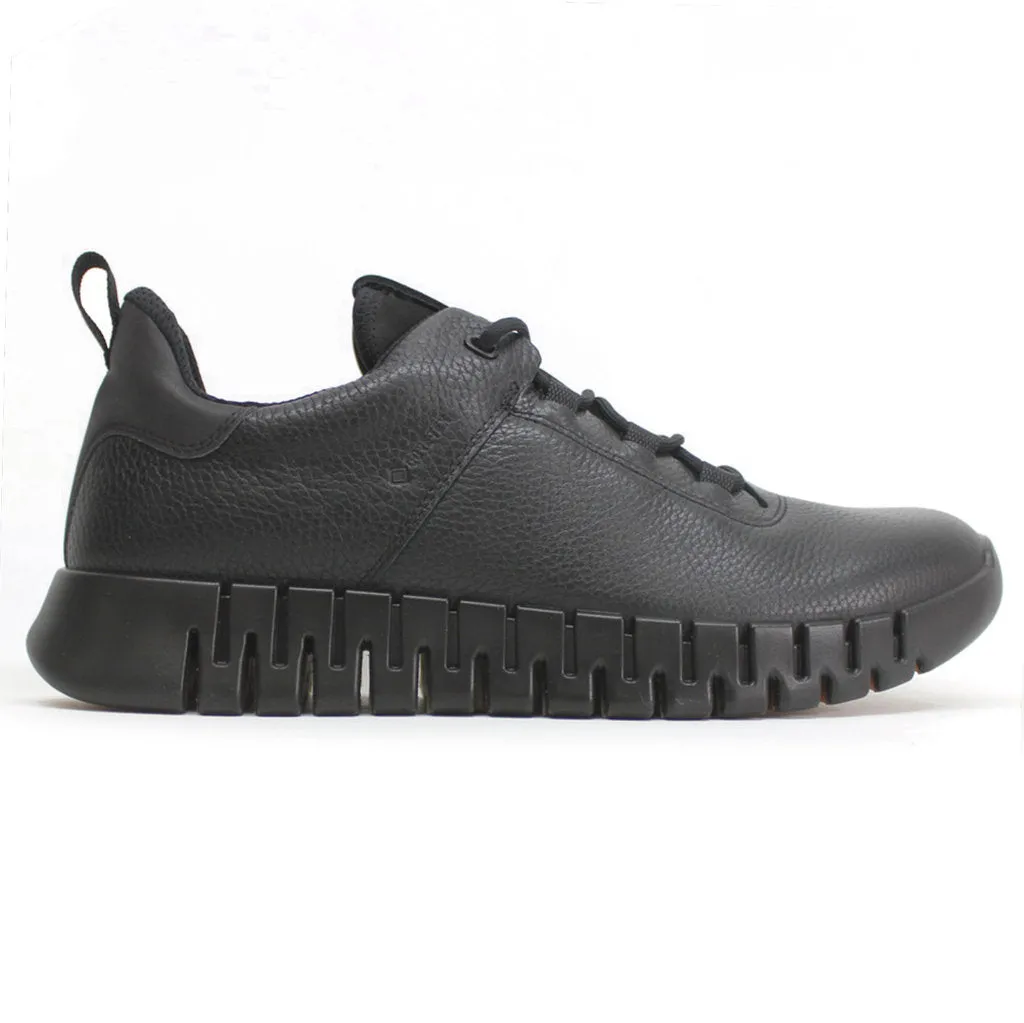 Ecco Gruuv Leather Men's Low Top Trainers