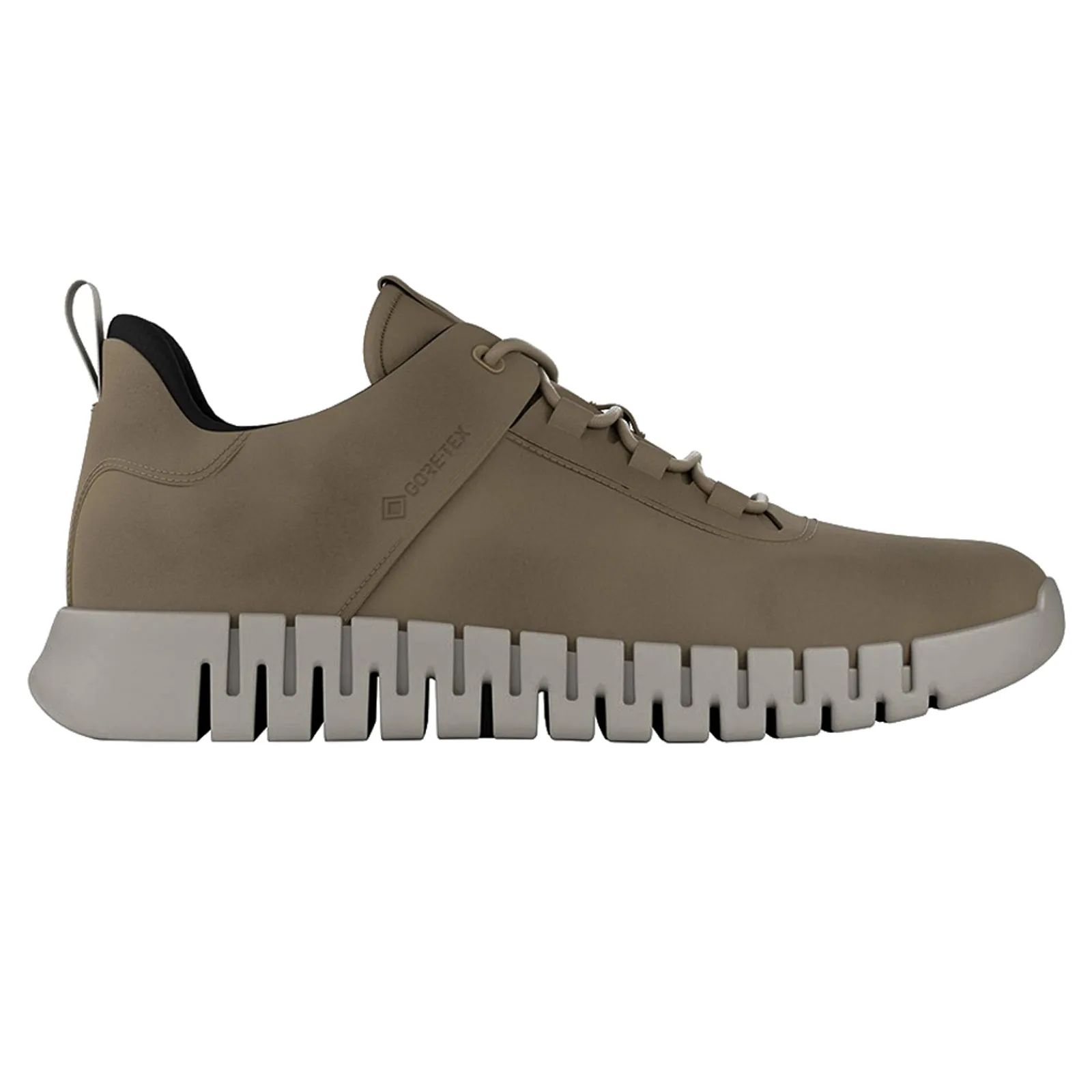 Ecco Gruuv Leather Men's Low Top Trainers