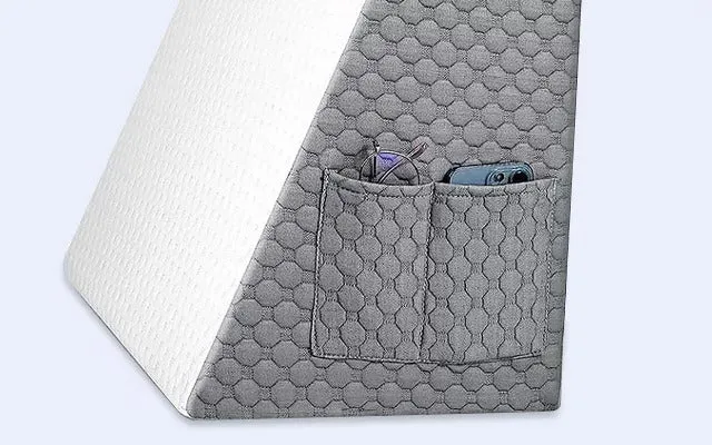 Triangle Memory Foam Wedge Pillow for Sleeping