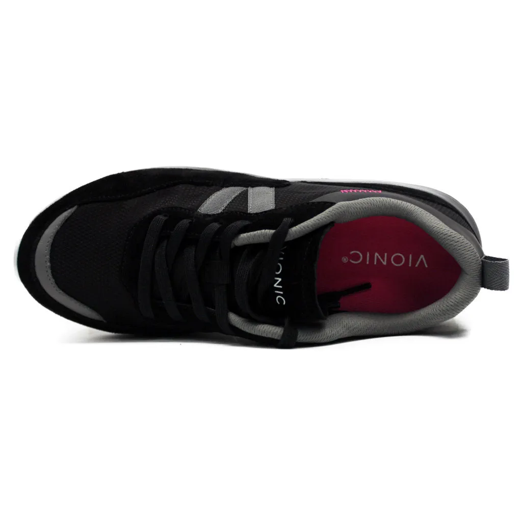 Vionic Ayse Leather Textile Women's Low Top Trainers