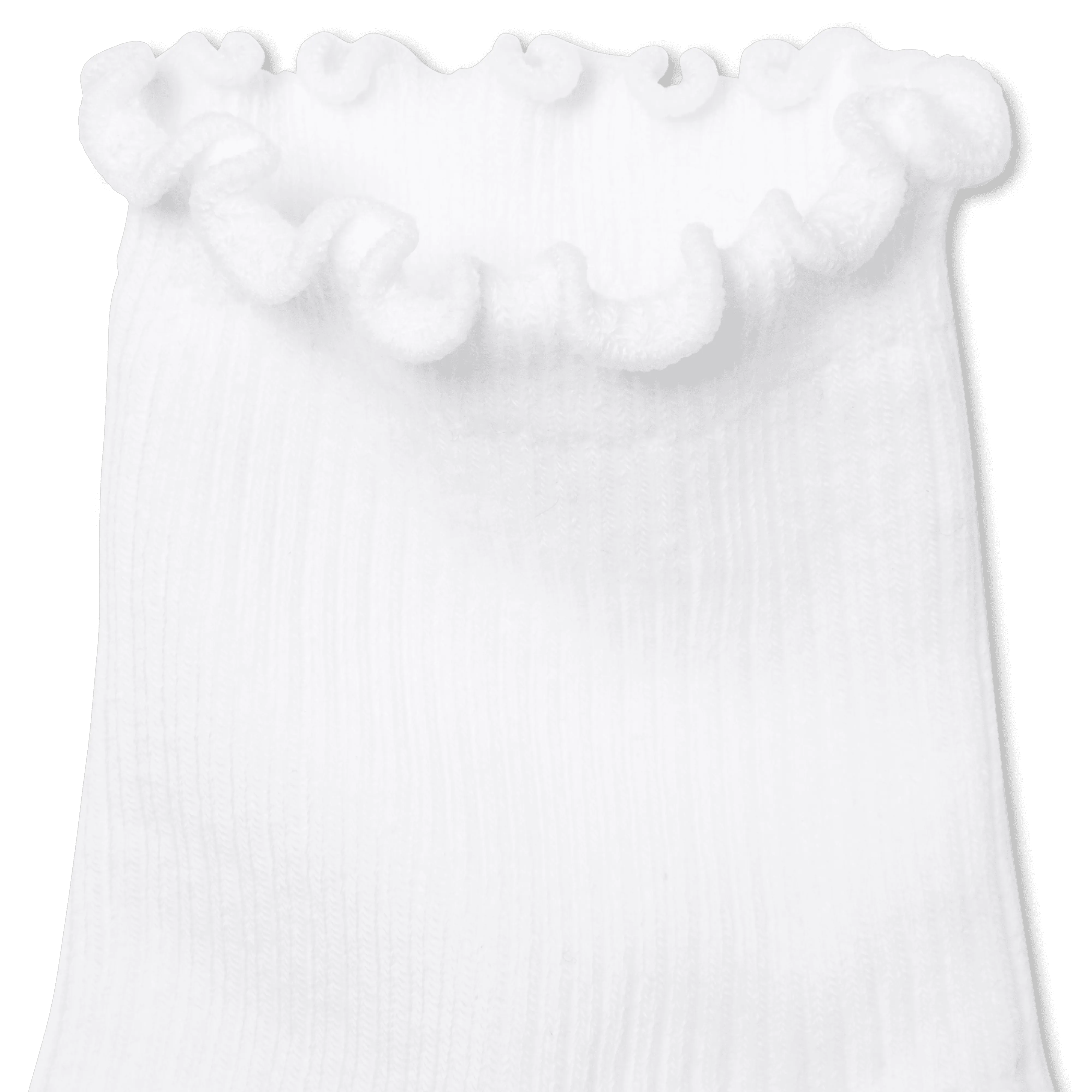 Women's Ruffle Rib Quarter Socks